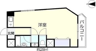 難波リーガルハウスの物件間取画像